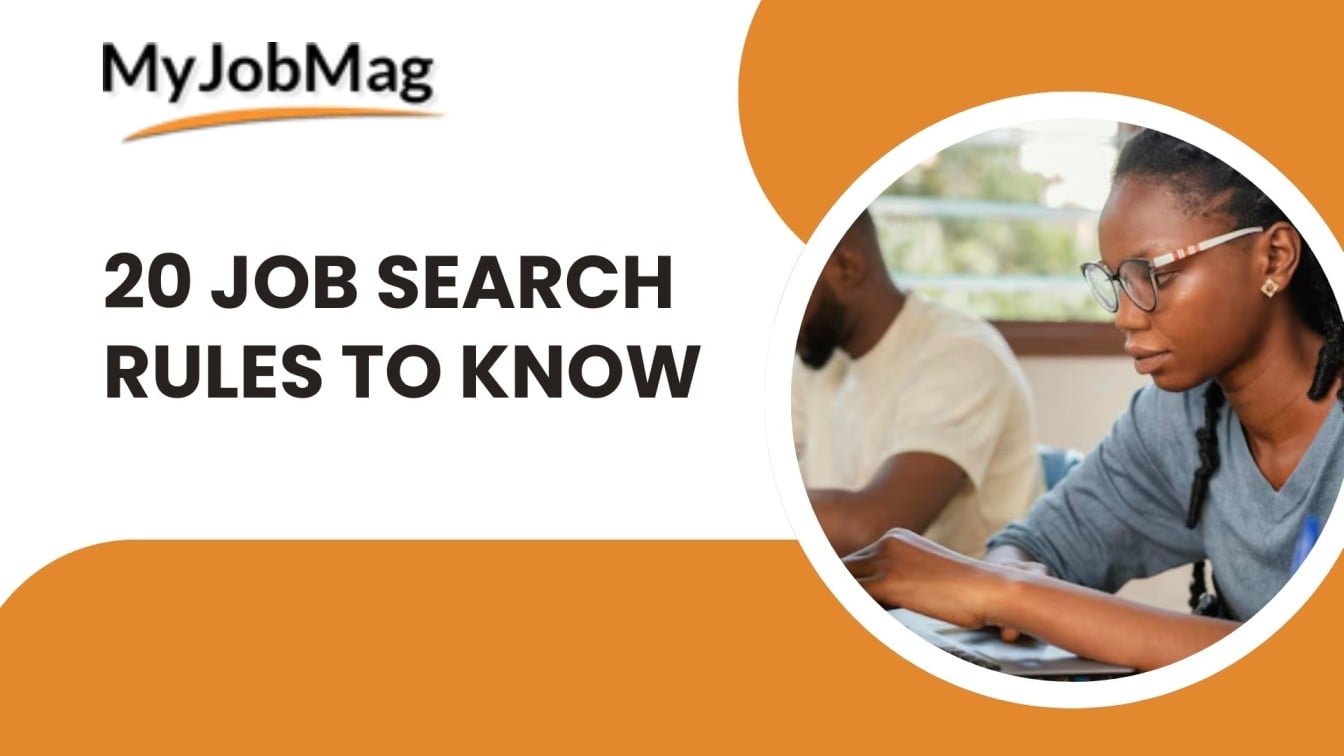 20 Job Search Rules Every Job Seeker Should Know