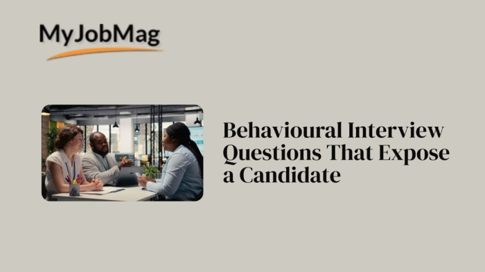60 Behavioural Interview Questions That Expose a Candidate