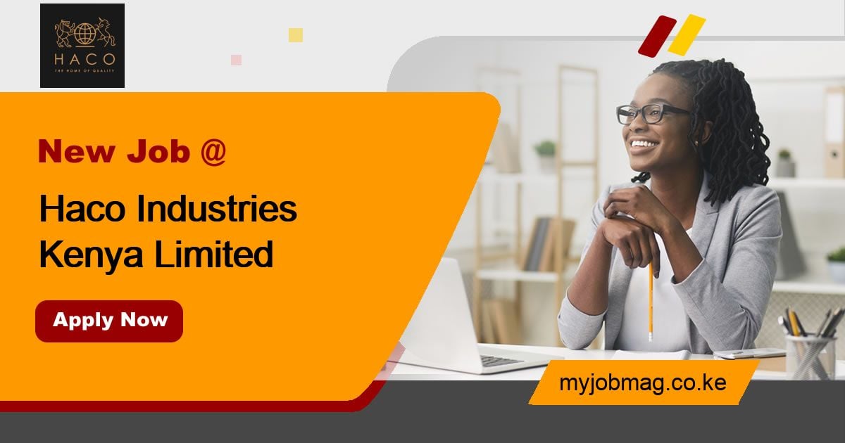 Customer Service Representative at Haco Industries Kenya Limited
