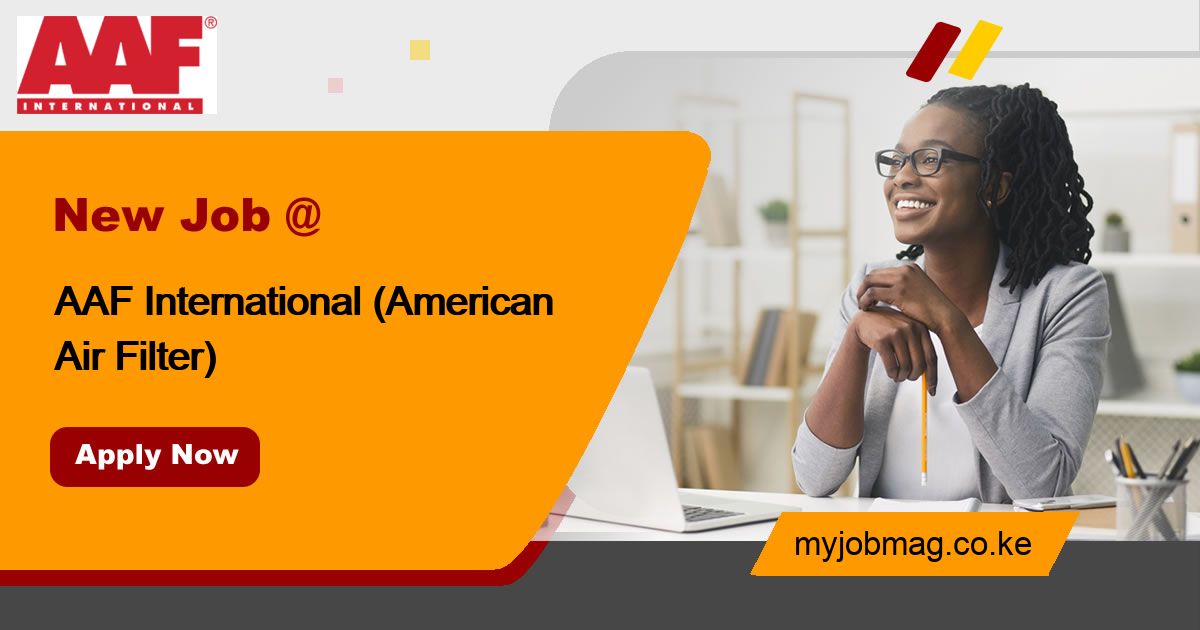 Jobs at AAF International (American Air Filter) MyJobMag